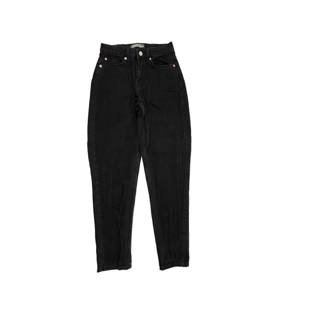 Denim‎ Co Slim Straight Women's size 2 Black Denim Jeans